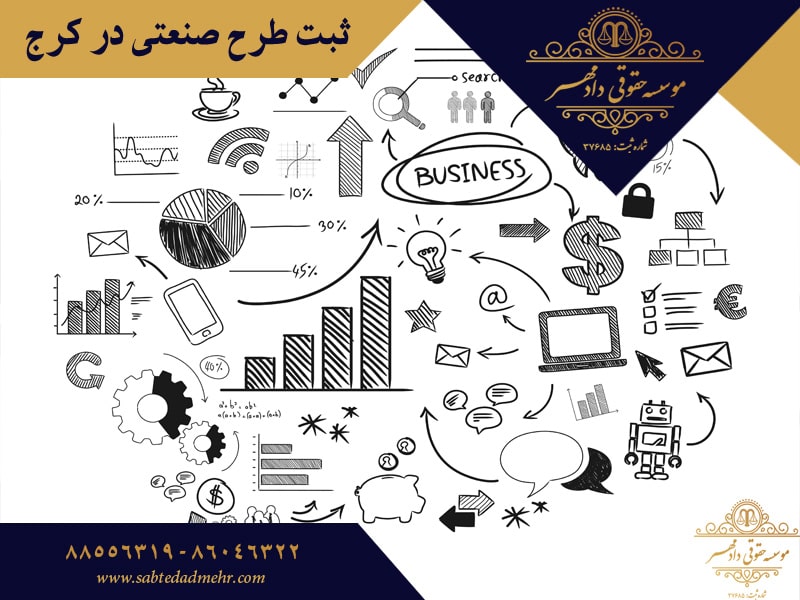 ثبت طرح صنعتی در کرج